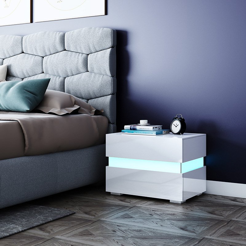 LED coffee table gloss living room coffee tables-1