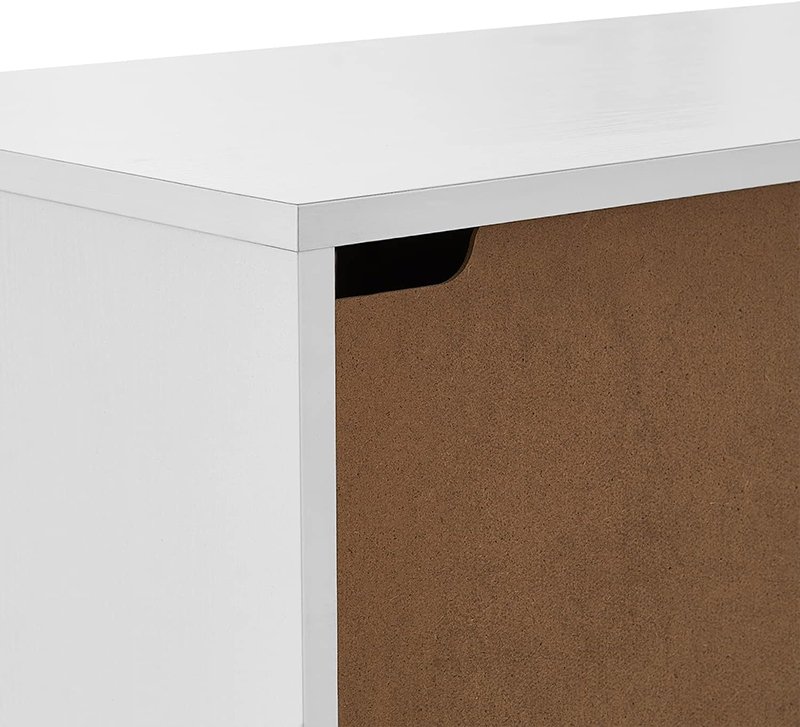 Living room Kitchen Storage Cabinet with 4 doors Sideboard Buffet Cabinet-6
