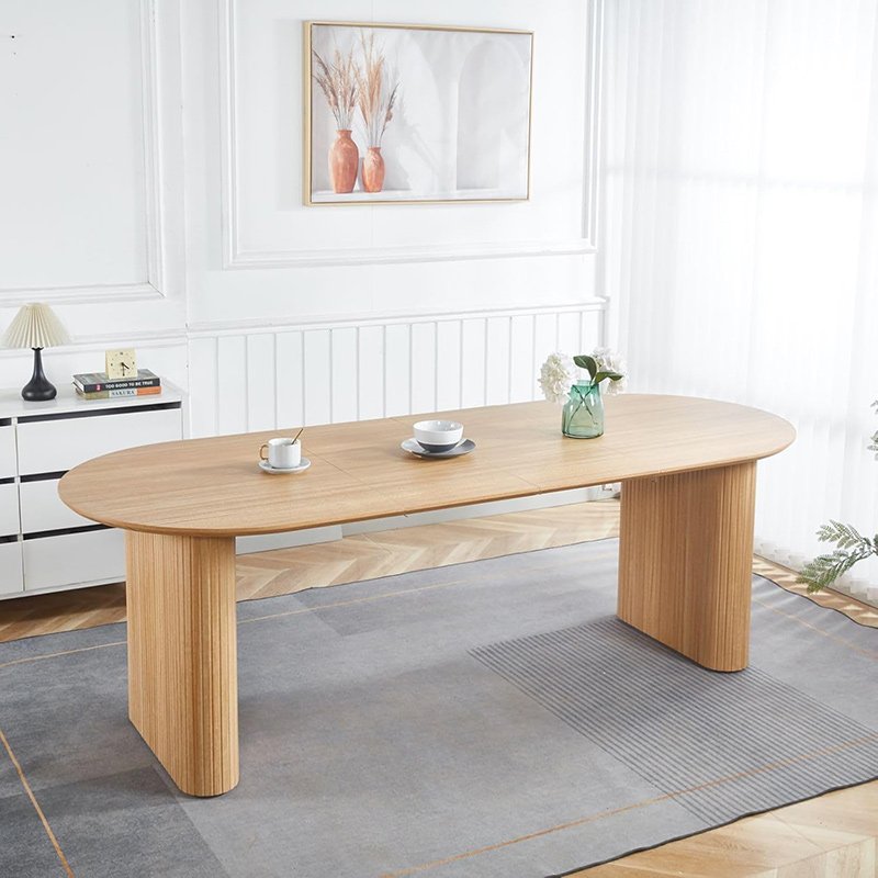 Wood Extendable Dining Table