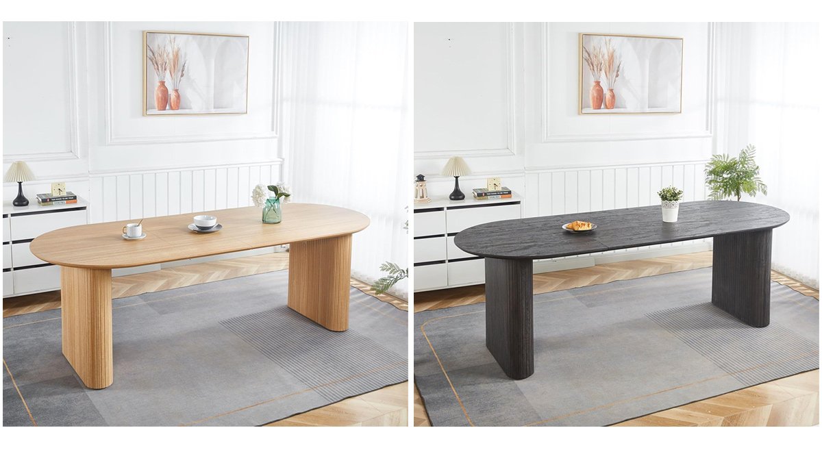 Wood Extendable Dining Table