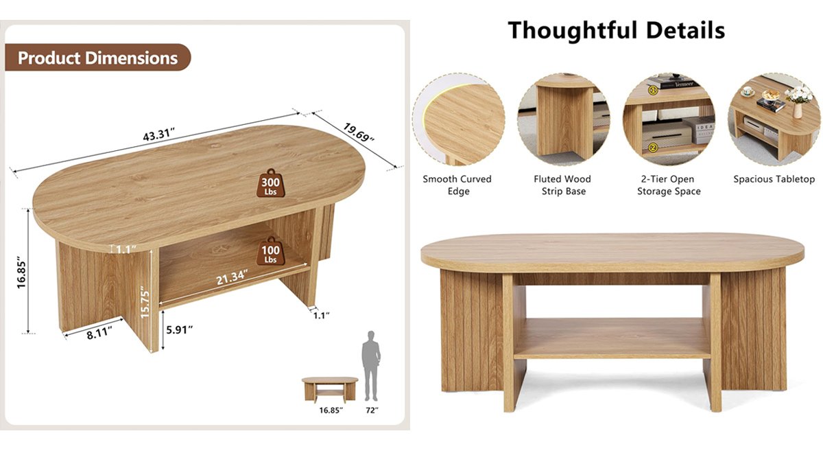 Coffee Table with Storage