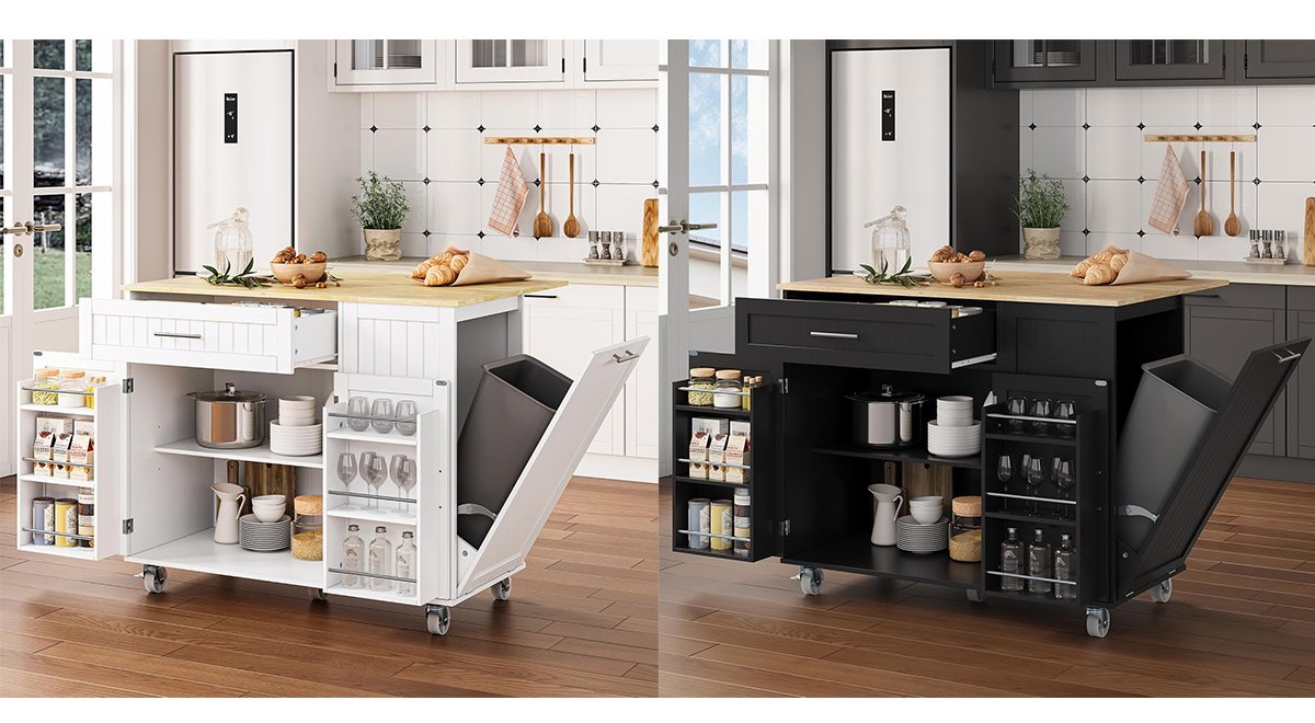 Kitchen Island with Storage