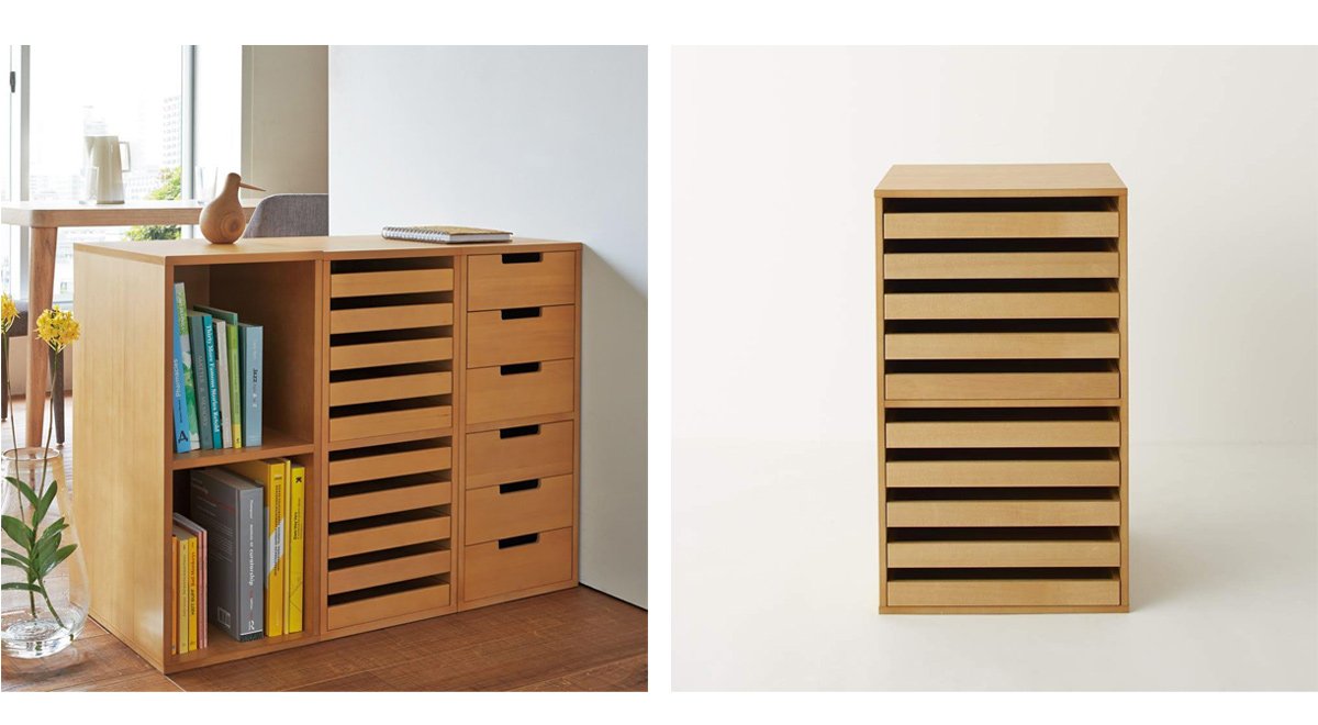 リビング収納 ユニットシェルフ