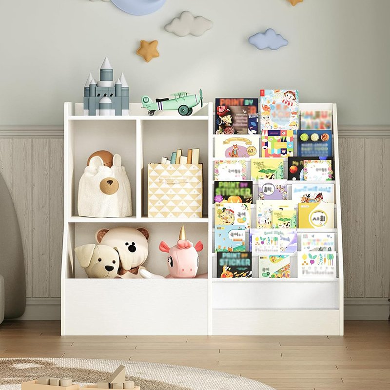 7 Layer Kids Book Sling Shelf