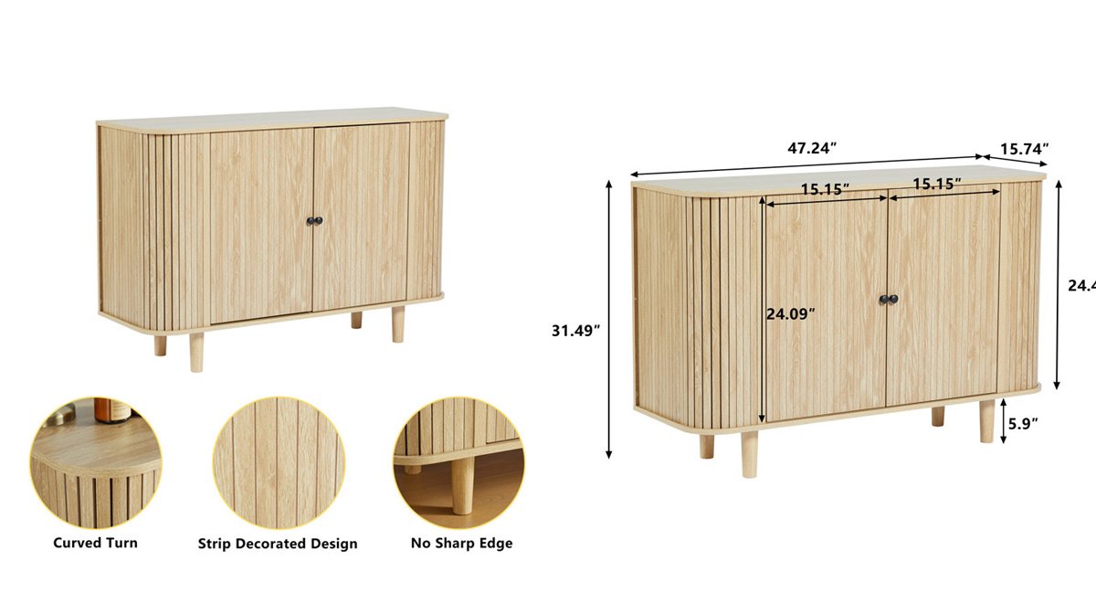 2 Door Accent Cabinet