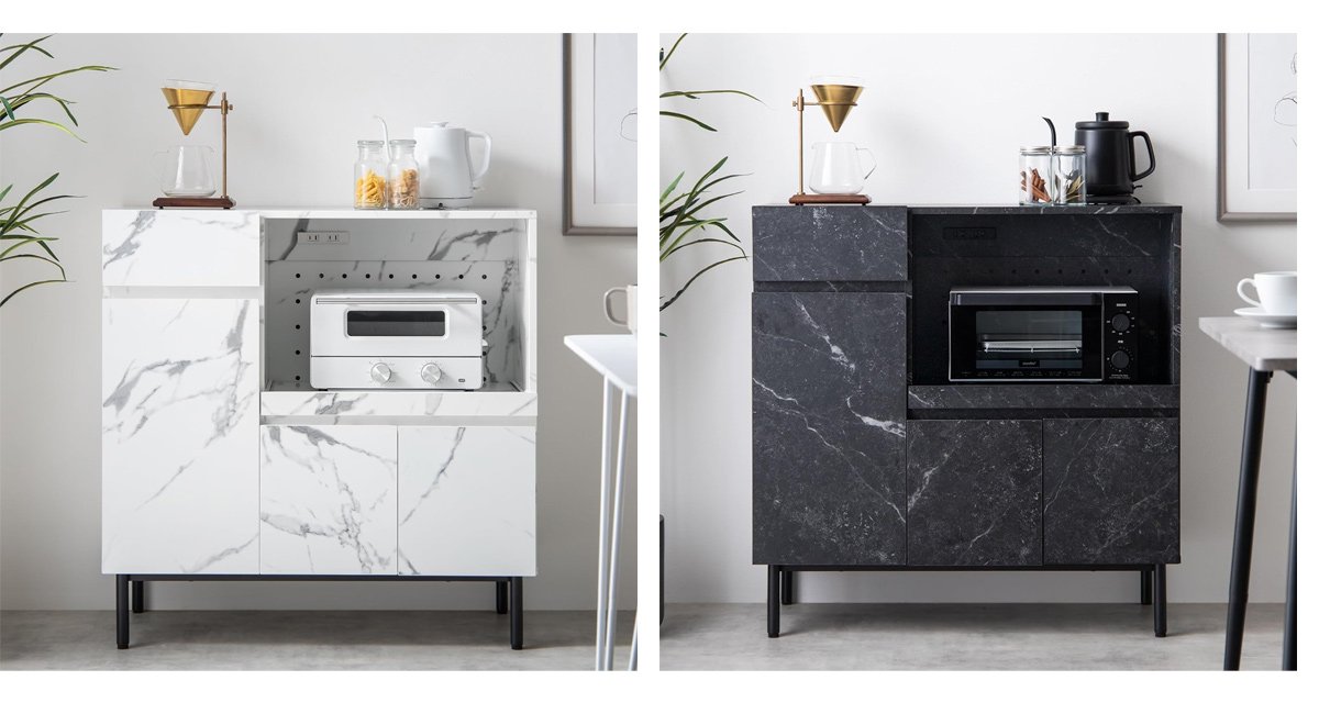 レンジ台 レンジボード キッチン収納 食器棚 ラック