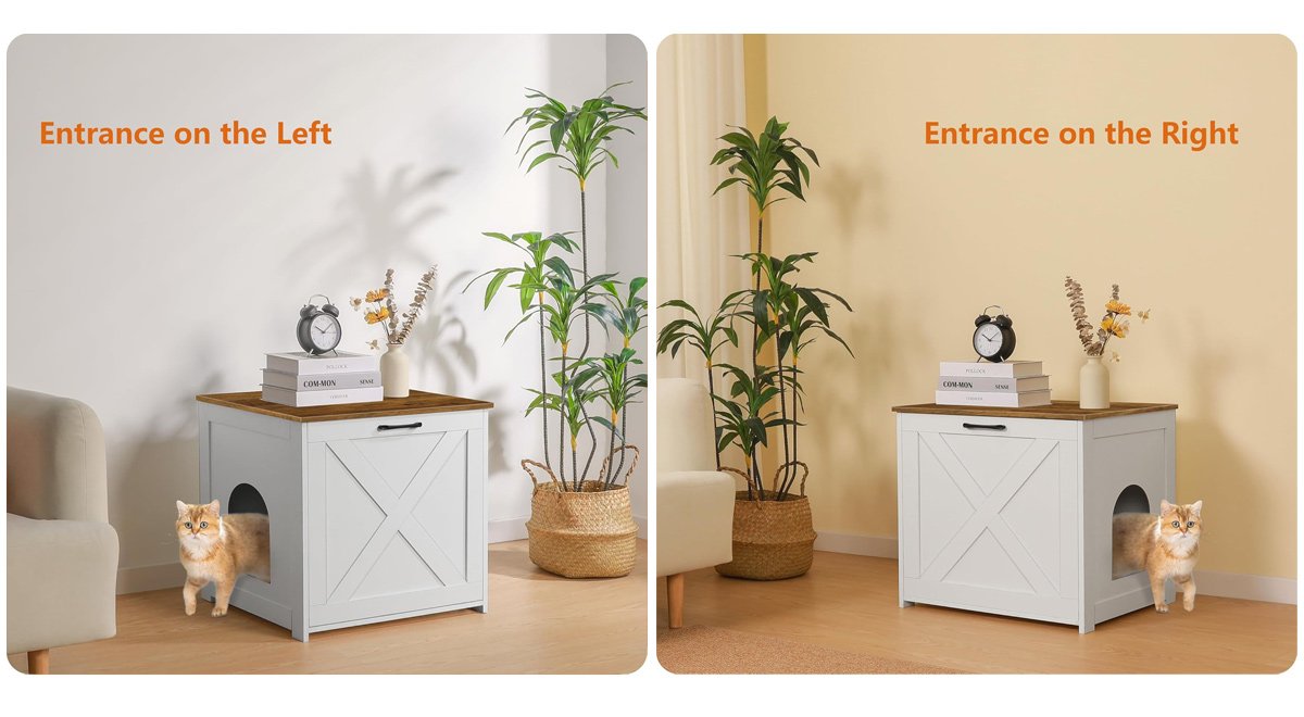 猫用トイレボックス 家具 隠れて、猫用トイレ囲い