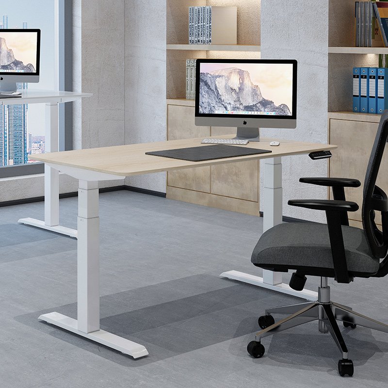 ゲーミングローデスク 電動昇降式 障害検知機能 高さメモリー機能 安定自動昇降